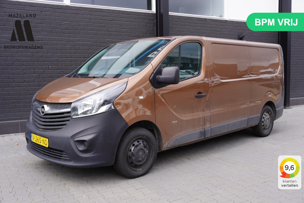 Opel Vivaro 1.6 CDTI 122PK L2 EURO 6 - Airco - Navi - Cruise - €7.950,- Excl.