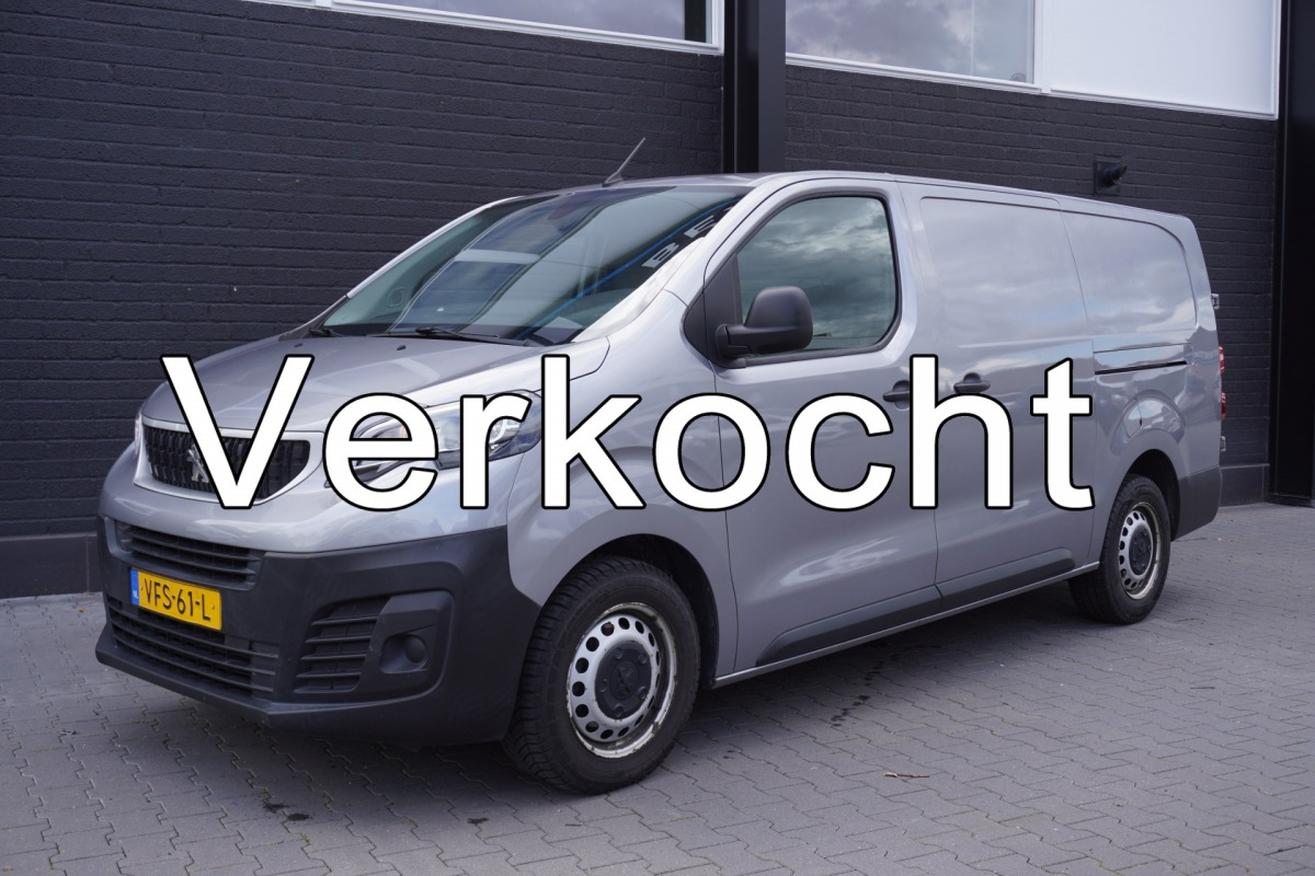 Peugeot Expert 2.0 BlueHDI 122PK L3 2x Schuifdeur EURO 6 - Airco - Navi - Cruise - Camera - € 13.900,- Excl.