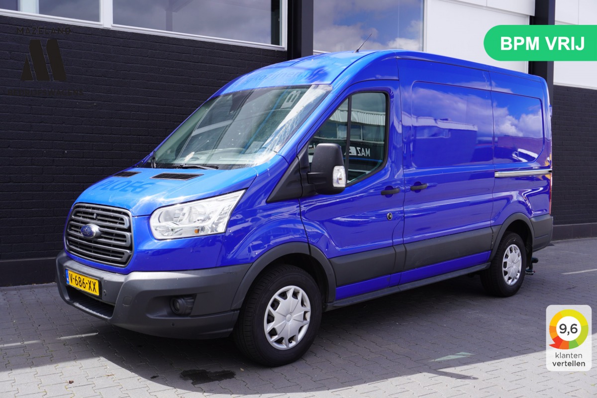 Ford Transit 2.0 TDCI L2H2 130PK EURO 6 - Airco - Navi - Cruise - Camera - €13.900,- Excl.