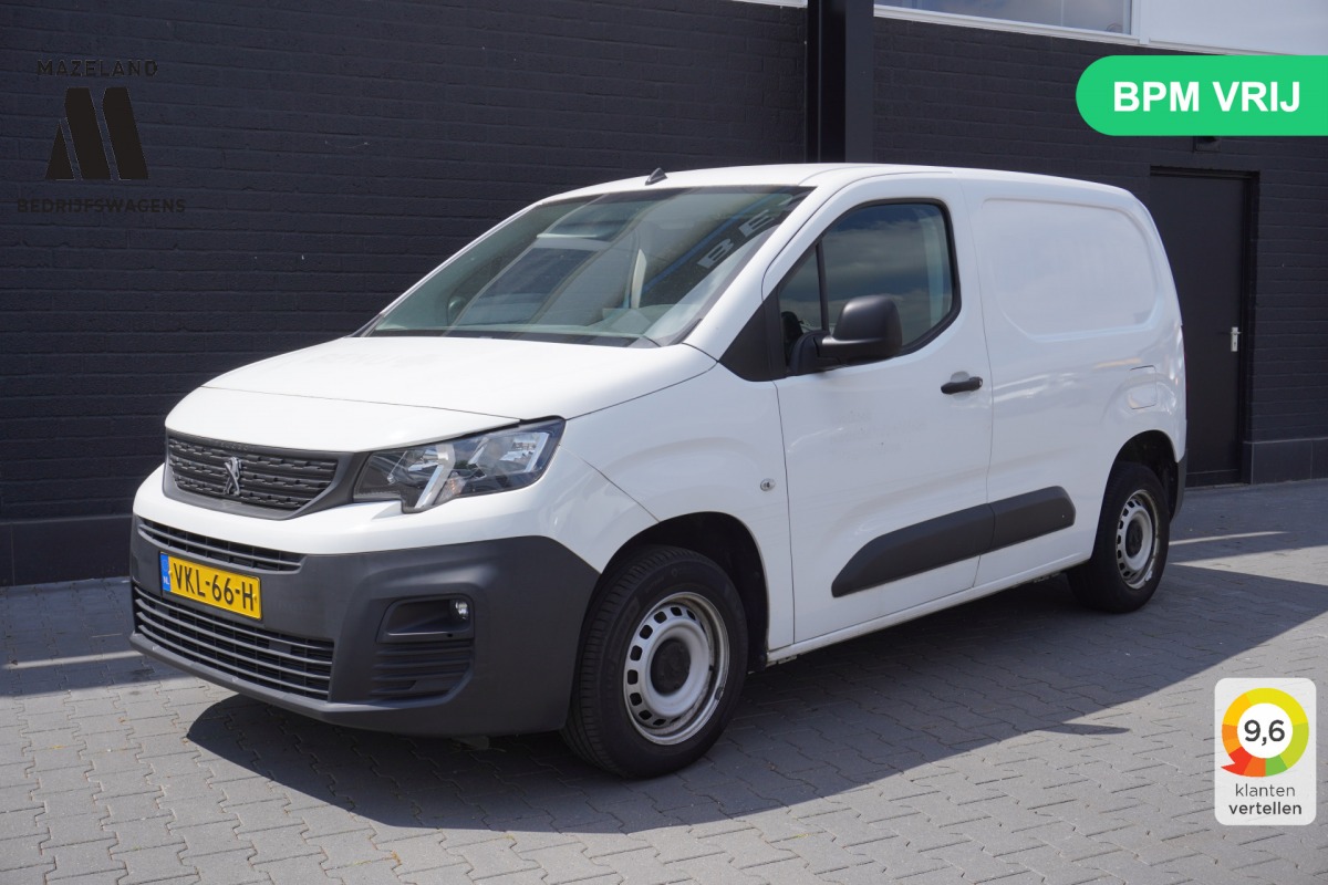 Peugeot Partner 1.2 PureTech 110PK Benzine! EURO 6 - Airco - Navi - Cruise - €12.499,- Excl.