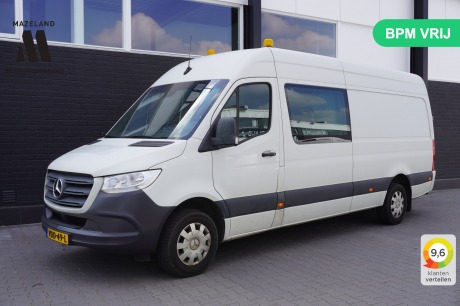 Mercedes-Benz Sprinter 316 2.2 CDI L3H2 Automaat Dubbel cabine EURO 6 - A/C Climate - Navi - Cruise - €23.950,- Excl.