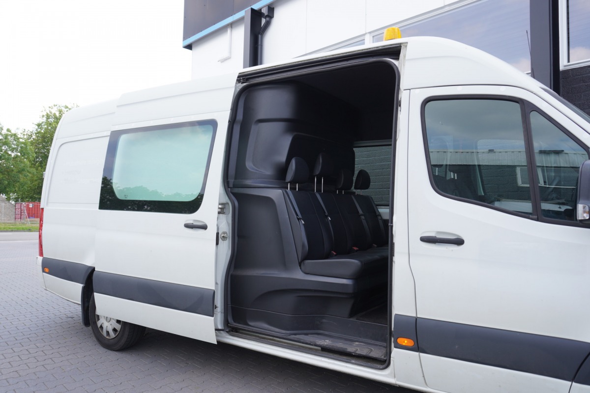 Mercedes-Benz Sprinter 316 2.2 CDI L3H2 Automaat Dubbel cabine EURO 6 - A/C Climate - Navi - Cruise - €23.950,- Excl.