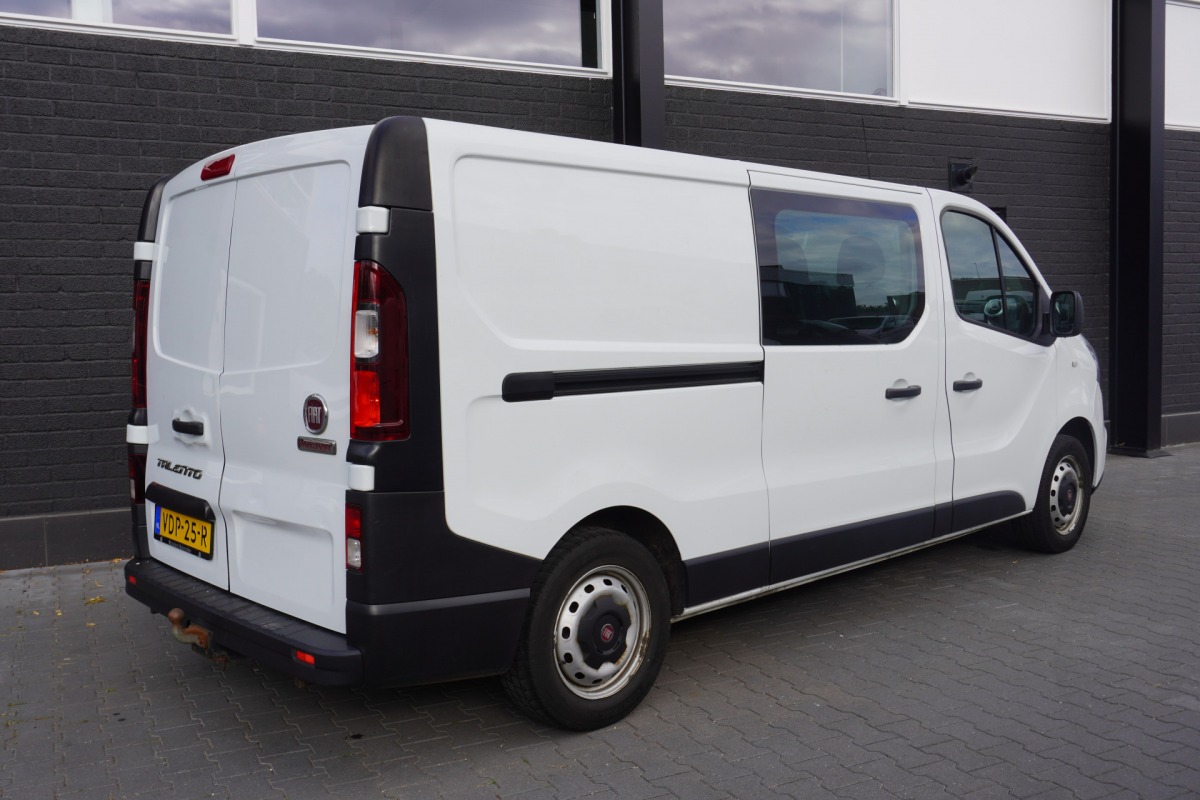 Fiat Talento 1.6 MJ 125PK L2 Dubbele Cabine EURO 6 - Airco - Navi - Cruise - € 12.499,- Excl. Fiat Talento 1.6 MJ 125PK L2 Dubbele Cabine EURO 6 - Airco - Navi - Cruise - € 12.499,- Excl.