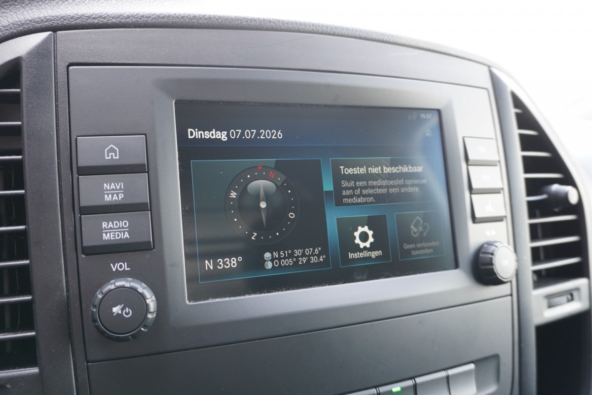 Mercedes-Benz Vito 114 CDI Lang Automaat EURO 6 - Airco - Cruise - Camera - € 19.900,- Excl. Mercedes-Benz Vito 114 CDI Lang Automaat EURO 6 - Airco - Cruise - Camera - € 19.900,- Excl.