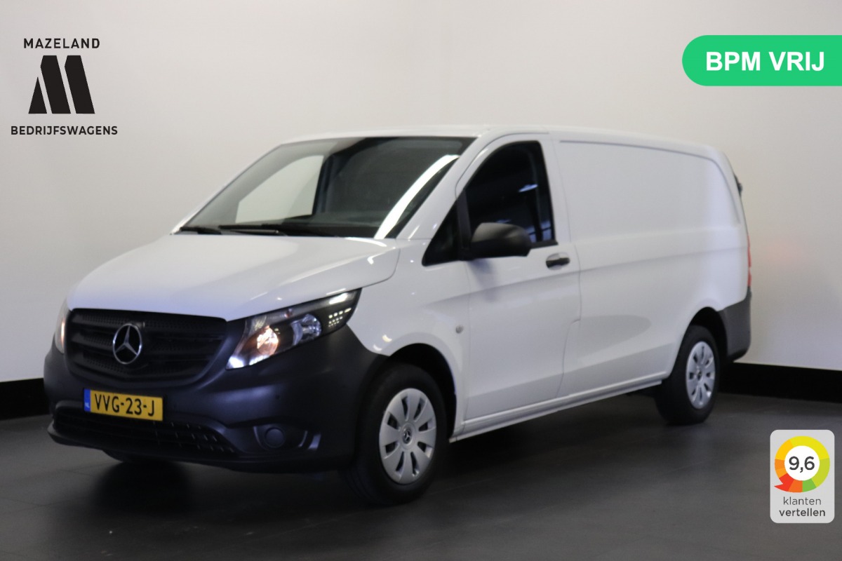 Mercedes-Benz Vito 110 CDI Lang EURO 6 - Airco - Cruise - PDC - Trekhaak - € 17.900,- Excl. Mercedes-Benz Vito 110 CDI Lang EURO 6 - Airco - Cruise - PDC - Trekhaak - € 17.900,- Excl.