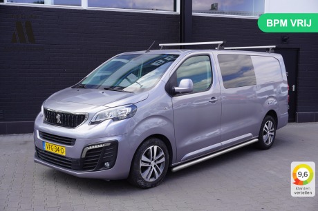 Peugeot Expert 2.0 BlueHDI 180PK Dubbel Cabine Automaat EURO 6 - Airco - Navi - Cruise - €17.900,- Excl.