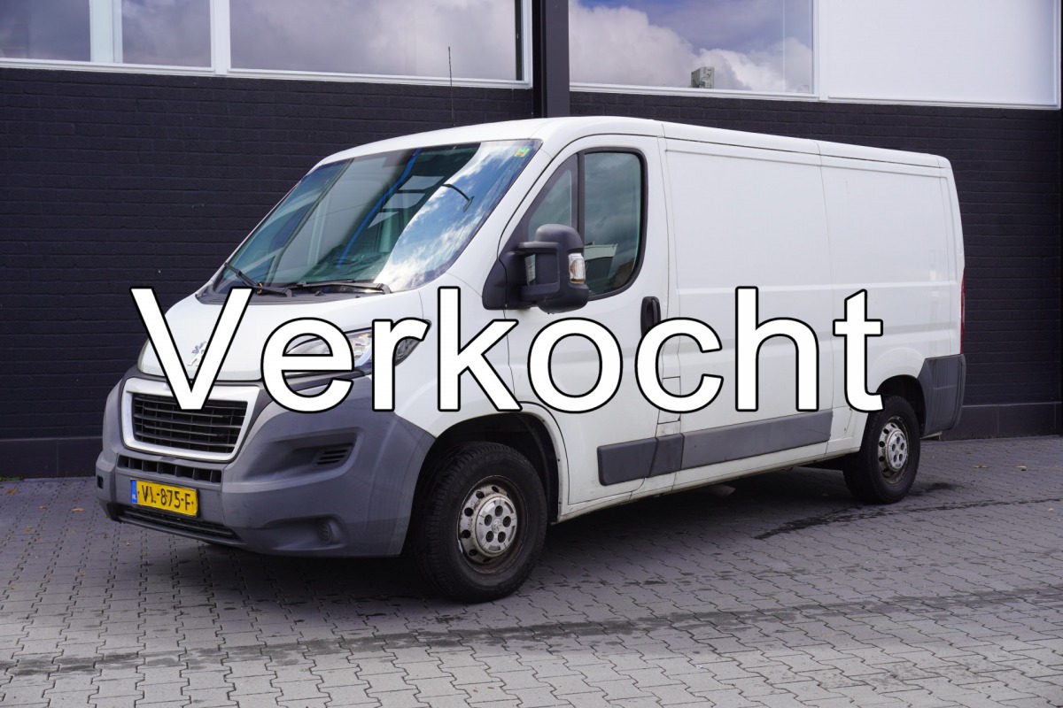 Peugeot Boxer 2.2 HDI 130PK L2H1 - Airco - Cruise - Camera - € 4.950,- Excl. Peugeot Boxer 2.2 HDI 130PK L2H1 - Airco - Cruise - Camera - € 4.950,- Excl.