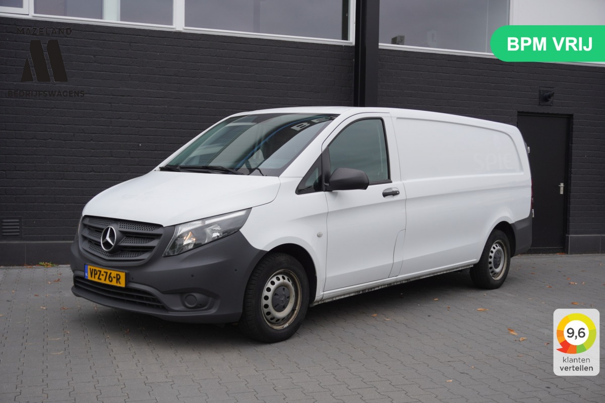 Mercedes-Benz Vito 114 CDI Extra Lang Automaat EURO 6 - Airco - Navi - Cruise - €18.900,- Excl.