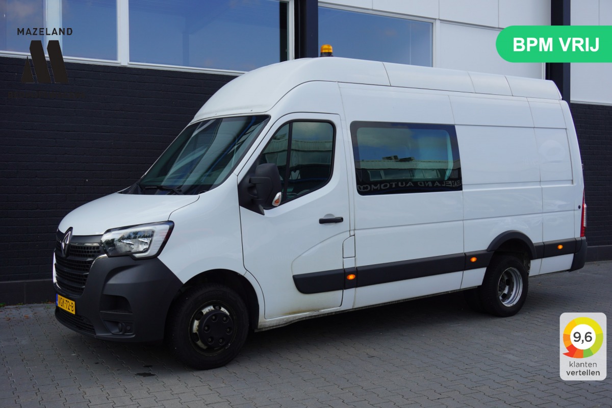 Renault Master 2.3 dCi 145PK L3H3 Dubbellucht Dubbelcabine EURO 6 - Airco - Navi - Cruise - €17.950,- Excl. Renault Master 2.3 dCi 145PK L3H3 Dubbellucht Dubbelcabine EURO 6 - Airco - Navi - Cruise - €17.950,- Excl.