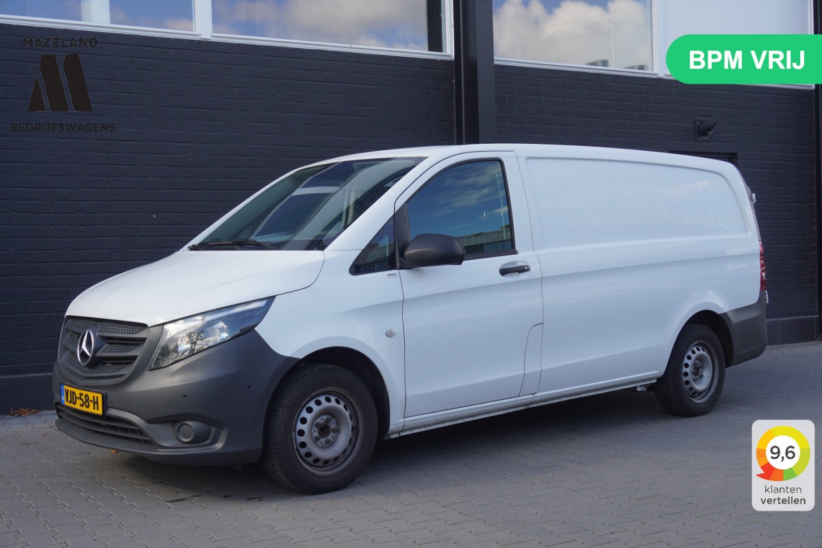 Mercedes-Benz Vito 116 CDI Lang - EURO 6 - Airco - Navi - Cruise - PDC - € 15.900,- Excl. Mercedes-Benz Vito 116 CDI Lang - EURO 6 - Airco - Navi - Cruise - PDC - € 15.900,- Excl.