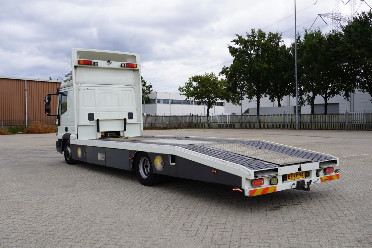 Iveco ML75E18/P AUTOTRANSPORT INCL WITTEVEEN AANHANGER 3500KG Airco | slaapcabine | 3-lader | Wisselbak | €21.950,- excl. Iveco ML75E18/P AUTOTRANSPORT INCL WITTEVEEN AANHANGER 3500KG Airco | slaapcabine | 3-lader | Wisselbak | €21.950,- excl.