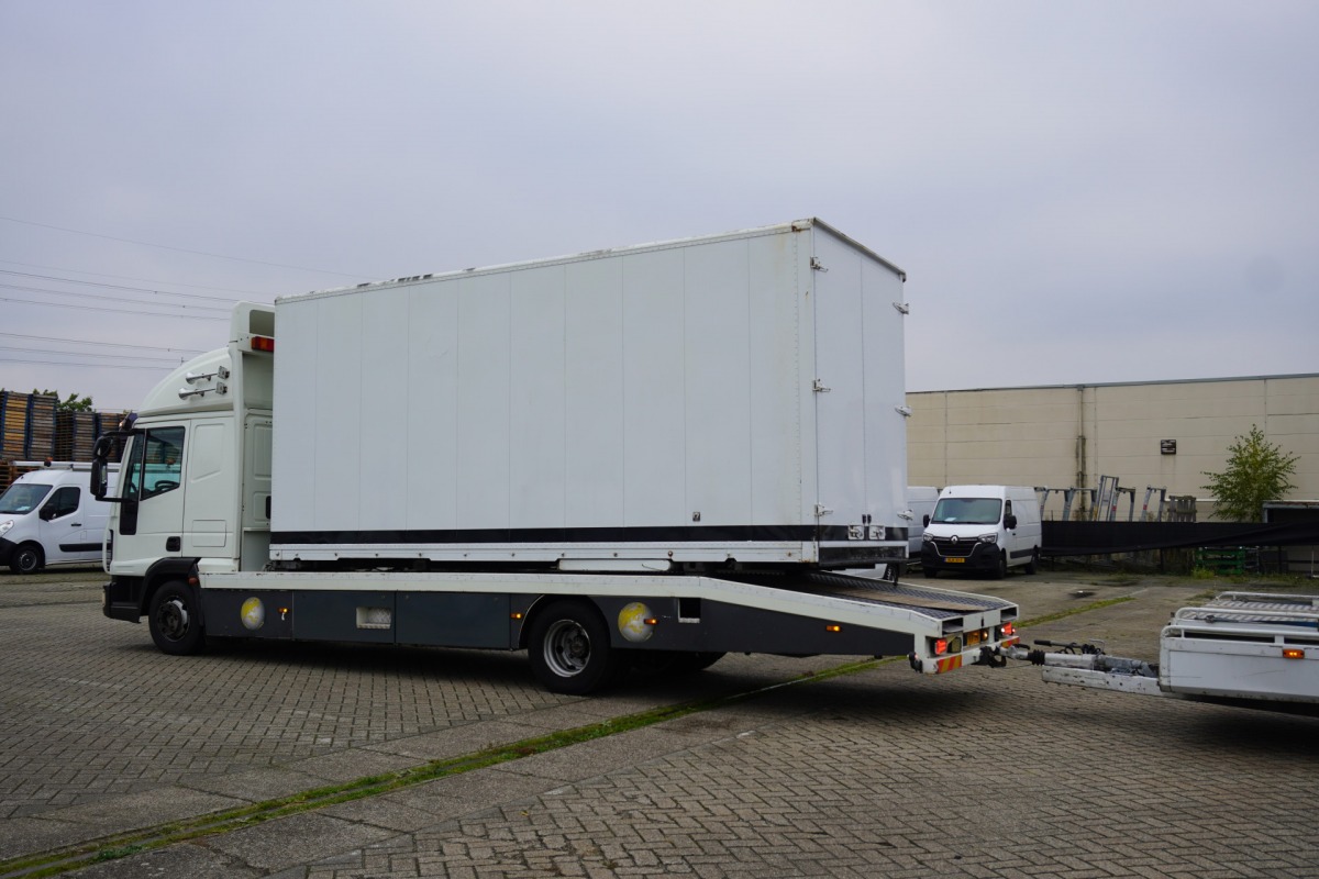 Iveco ML75E18/P AUTOTRANSPORT INCL WITTEVEEN AANHANGER 3500KG Airco | slaapcabine | 3-lader | Wisselbak | €21.950,- excl. Iveco ML75E18/P AUTOTRANSPORT INCL WITTEVEEN AANHANGER 3500KG Airco | slaapcabine | 3-lader | Wisselbak | €21.950,- excl.