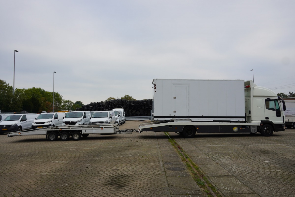 Iveco ML75E18/P AUTOTRANSPORT INCL WITTEVEEN AANHANGER 3500KG Airco | slaapcabine | 3-lader | Wisselbak | €21.950,- excl. Iveco ML75E18/P AUTOTRANSPORT INCL WITTEVEEN AANHANGER 3500KG Airco | slaapcabine | 3-lader | Wisselbak | €21.950,- excl.